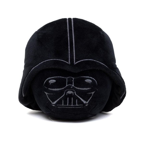 Star Wars Dog Toy, Darth Vader Helmet Black Pet Toy, Plush, 3.5" x 6"
