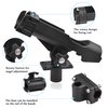 Fishing Rod Holders for Boat Adjustable Fishing Pole Holder with Combo Mount Folding Rod Racks Holder (2Pcs, RH40)
