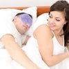 Plush Eye Mask 3 Pcs Sleeping Blindfold Sleeping Mask Sleep Mask Comfortable Plush Sleepover Mask Soft Furry Eye Cover for Sleepover Gift Birthday Party Favors(Pink, Purple, Sky Blue)