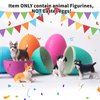EYSCOTA 12PCS Dog Figurines Playset, Realistic Detailed Plastic Puppy Figures, Hand Painted Mini Dog Figures Toy Set Cake Toppers Birthday for Kids Toddlers