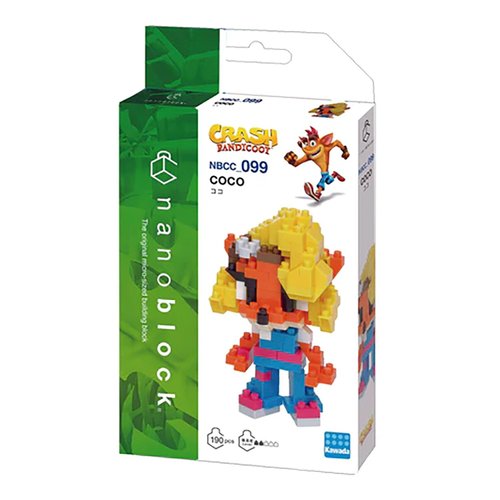 nanoblock - Crash Bandicoot - Coco, Character Collection Series Building Kit