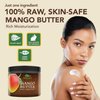 Mango Butter Raw Unrefined | Pure Ingredients | Body Moisturizer | Hydrate, Nourish & Soften Your Skin | Restore & Repair | Body Butter for Women & Men, All Skin Types 8 oz