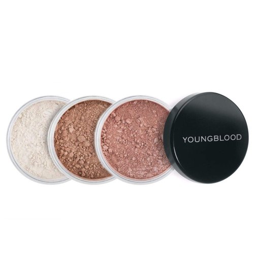 Youngblood Clean Luxury Cosmetics Lunar Dust, Twilight | Bronzer Powder Highlighter Makeup Highlight Kit Loose Shimmer Glow Mineral Tanning Natural Color Glitter Illuminating Radiance | Cruelty-Free, Vegan