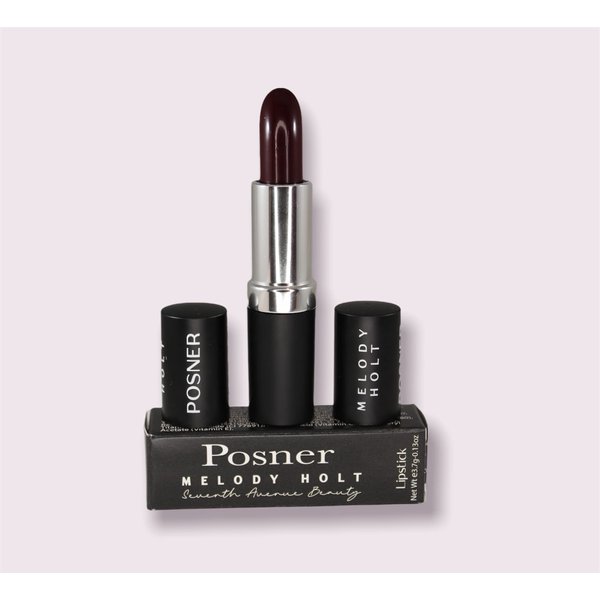 Posner Black Cherry Lipstick Seventh Avenue Beauty by Melody Holt