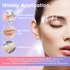 2 Boxes Disposable Eyebrow Tattoo Plastic Wrap with Ergonomic Slicer, Premium Transparent Preservative Film Roll Perfect for Lip Blush, Eyebrow Lamination Lash Lift Permanent Make Up Cling Cover