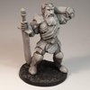 Stonehaven Miniatures Storm Giant Miniature Figure, 100% Urethane Resin - 92mm Tall - (for 28mm Scale Table Top War Games) - Made in USA