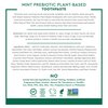 Desert Essence Prebiotic Plant-Based Toothpaste Mint 6.25 oz - Fluoride Free, No SLS, Gluten-Free, Vegan, Cruelty Free - Healthy Oral Microbiome - Tea Tree Oil, Inulin & Chicory Root