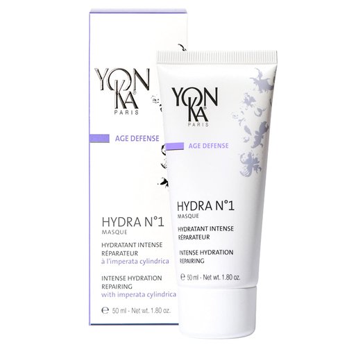Yon-Ka Hydra No. 1 Masque (50ml) Hydrating Face Mask with Vitamin C and Aloe Vera, Overnight Anti-Aging Treatment, Normal to Dry Skin, Paraben-Free