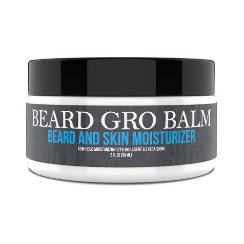 Uncle Jimmy Products Beard Gro Balm | Beard and Skin Moisturizer goes to work immediately to tame unruly hairs for a softer, thicker beard | Softens Beards and Mustaches 2 Fl Oz
