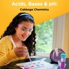 Yellow Scope Science Kit for Kids, Acid, Base & pH Kit for Girls and Boys, Cabbage Chemistry, STEM Learning Color Changing Experiment, Kids Ages 8-12