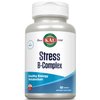 KAL Stress B Complex Vitamin Supplement, Vitamin B Complex for Energy, Stress, Red Blood Cell Formation and Immune Support, with Vitamin B12, B6 and Folic Acid, 60-Day Guarantee, 50 Serv, 100 Tablets