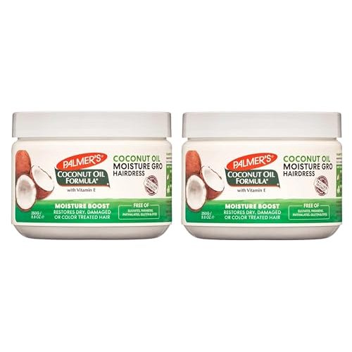 Palmer's Coconut Oil Formula Moisture Gro Hairdress, 8.8 Ounces (Pack of 2)