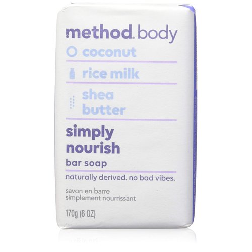 Method bar Soap, Simply Nourish, 6 oz, 1Count