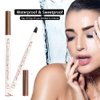 Microblading Eyebrow Pen 4 Pack Brown Brow Pencil 3D Waterproof Eyebrow Pen Waterproof Eyebrow Pencil Micro-Fork Tip Brow Pen Natural All Day Eyebrow Makeup