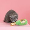 Fringe Studio Plush Cat Toy, Dom Purrignon Kicker, Pet Shop Collection (693008)