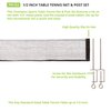 Champion Sports Table Tennis Net & Post Set, 1/2"