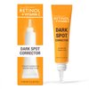 Retinol + Vitamin C Dark Spot Corrector Serum - Spotless Radiance, Evens Skin Tone, Targets Sun Damage & Dark Spots, Enhances Luminosity with Vitamin B3 Niacinamide & Retinol - 0.5 Oz