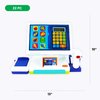 Boley 22-Piece Millennial Tablet Cash Register Toy - Play Cashier Station with Working Calculator, Scanner, Credit Card Reader, Grocery Basket & Play Food - Educational Role-Play for Toddlers