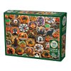 Cobble Hill 1000 Piece Puzzle - Halloween Cookies - Sample Poster Included