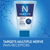 Nervive Nerve Care, Pain Relieving Cream, Max Strength Non-Greasy Topical Pain Reliever with Lidocaine and Menthol for Toes, Feet, Fingers, Hands, Legs & Arms, 3.0oz
