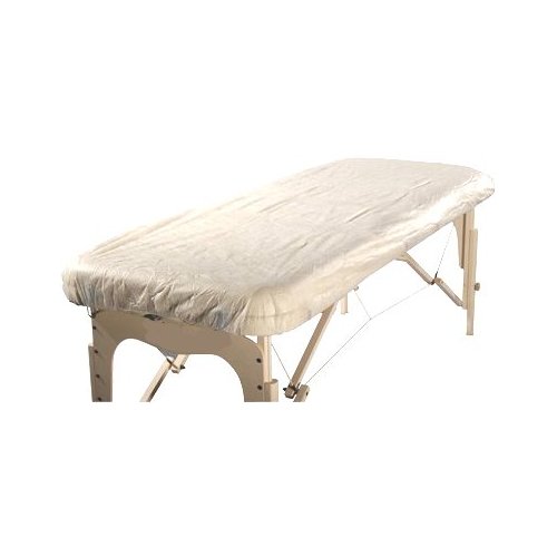 Therapist’s Choice® "Waterproof" Fitted Disposable Massage Table Sheet, 10pcs per Package. Single Use, Not Made or Intended to be disinfected and re-Used.