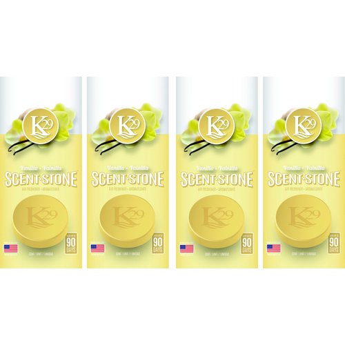 Sterling Teal (K16013-4 K29 Stone 'Vanilla' Air Freshener, (Pack of 4)