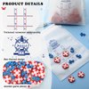 Sotiff 36 Set Christmas Cruise Party Favors Tic Tac Toe Game Bulk Includes 360pcs Mini Anchors Lifebuoy Wood Pieces 36pcs Drawstring Bag Kid Party Gift for Nautical Themed Birthday Supplies