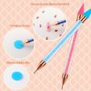 Tatuo 10 Pcs Diamond Painting Pen with Wax Tip Dual Ended Diamond Art Pens Tools Nail Rhinestone Picker Nail Gem Tool for Manicure Nail Art DIY Decoration and 5D DIY Painting Crafts