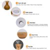 Essential Oil Diffuser Tulip Light Wood Diffuser LED Advanced Cool Mist Humidifier 14 Color LED Night Light - Our Best Wood Grain - Birthday Gifts & Housewarming Gifts
