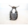 Painted curvy snake like acrylic hair claw clamp clips for thick hair (Primary color: Gray)
