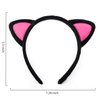 Aslent Cat Ears Headband for Women Costume Cat woman Accessories Make Up Party Favors