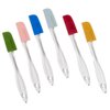 Evelots Set of 6 Mini Silicone Spatula Set for Kitchen Cooking & Baking, Silicone Cooking Utensils Set, Heat Resistant BPA Free - Up To 446 Degrees