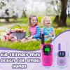 Selieve Toddler Walkie Talkies 2 Pack Kids Toys Boys 3 4 5 6 7 8 1000FT Range 2 Channels 2 Way Radio, Walkie Talkie Children Backyard Play Girls Birthday Gifts Age 8-10