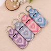 DMLSKY Chapstick Holder Keychain Lip Balm Holder Sleeve Pouch for Mini Lipstick