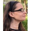 Calabria 8034 Designer Reading Glasses +4.50 Tortoise Women Spring Hinged Single Power Readers Distortion Free Lightweight