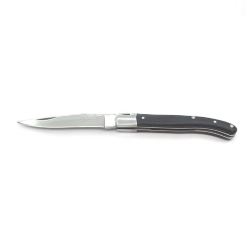 TopKnife Laguiole 4-1/2" Steak Folding Knife (Pakkawood Handle)