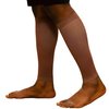 Doc Miller Calf Compression Sleeve Men and Women - 20-30mmHg Shin Splint Compression Sleeve Recover Varicose Veins, Torn Calf and Pain Relief - 1 Pair Calf Sleeves Chocolate Color - Small Size