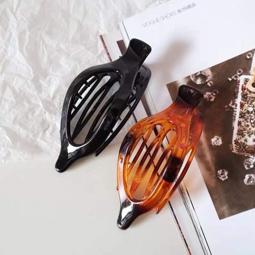 Lay Down Claw Clip Flat French Hair Clips Jaw Clips for Hair Clamps for Thick Thin Hair Styling Accessories for Women Girls Banana Barrettes for Women No Slip Grip 2Pcs