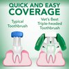 Vet's Best Dog Toothbrush & Toothpaste Kit - Natural Ingredients Reduce Plaque, Whiten Teeth, Freshen Breath