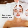 Teami Face Mask Applicator Brush - Soft Silicone Mask Beauty Tool Best for Facial Mud Mask
