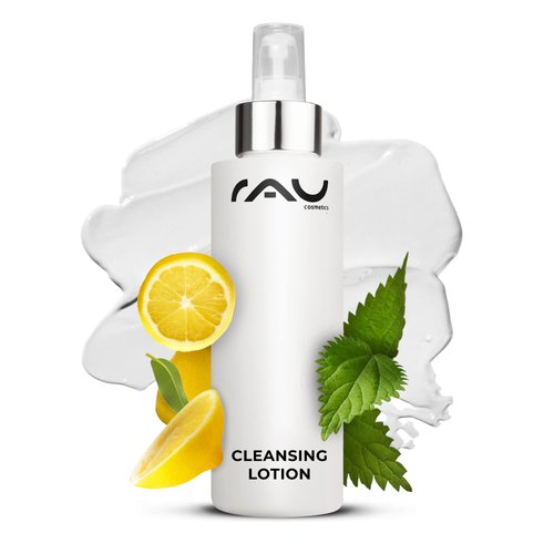 RAU Cleansing Lotion (6.8 oz) - Getnle face cleanser for women and men - Make-up remover - cleans...