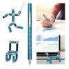 WQWQUU Fidget Pen,Magnetic Pen， Decompression Magnetic Fidget Toy Pen, Magnet Pen Fidget Toy Relieve Pressure Novel Toy Gifts for Kids or Friends! (Blue)