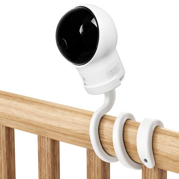 Aobelieve Baby Camera Flexible Twist Mount for Eufy Spaceview Baby Monitor E110, Spaceview Pro Baby Monitor E210, and Eufy Wi-Fi Baby Monitor 2