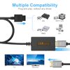 RuntoGOL N64 Gamecube to HDMI Adapter Converter Cable, HDMI Adapter for Nintendo Gamecube/Nintendo 64/SNES/SFC with HDMI Cable and USB Cable, Supports 4:3/16:9 Ratio Conversion