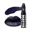 Ruby Kisses Lipstick, Matte Finish, Long-Lasting, Highly Pigmented, Smooth Apply, Full Coverage Lip Color Makeup (Black&Blue)