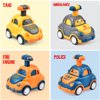 soi-meme Car Toys for Toddlers 1 2 3 Year Old Boy Girl First Birthday Gifts for Toddler Toys Age 1 2 3 Year Old Boy Birthday Gift for Infant Toddlers