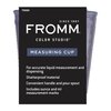 Fromm Color Studio Measuring Cup with Beaker in Oz and mL, 8 oz, Shatterproof Plastic for Mixing and Measuring Hair Dye at Salon