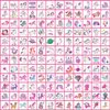 Partywind 408 Styles Temporary Tattoos for Kids Girls, Individually Wrapped Cut Tattoos for Girls Party Supplies Decorations, Goodie Bag Stuffers Prizes Games for Children