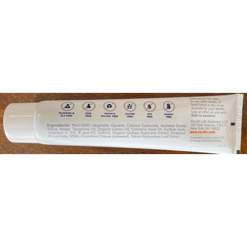 Revitin Natural Toothpaste and Prebiotic Oral Therapy (5 pack)