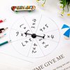 50 Packs Arrow Spinners Black Arrow Game Spinner Board Game Spinner Plastic Arrow Spinner Arrow Toys for Party School Classroom Home Using Board Spinner (3 Inches)